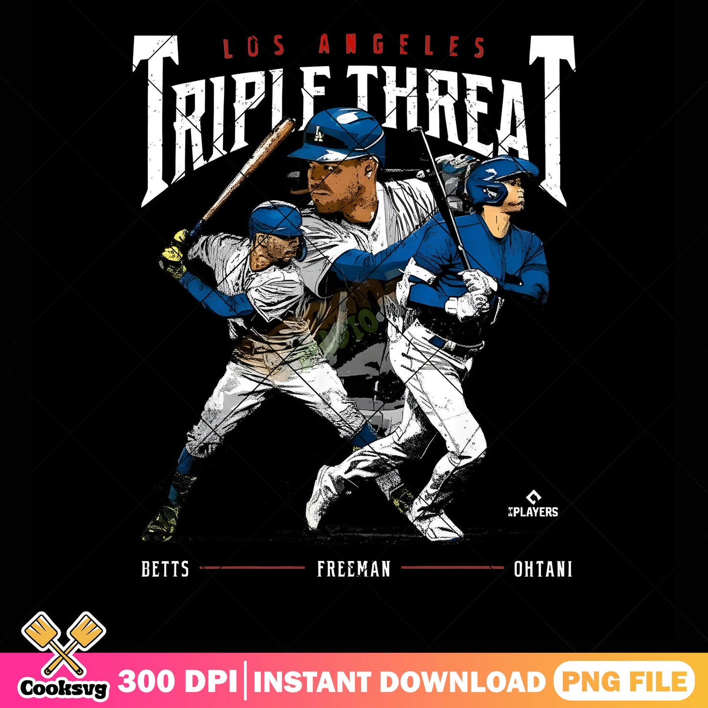 Los angeles triple threat png, baseball png, la dodgers png