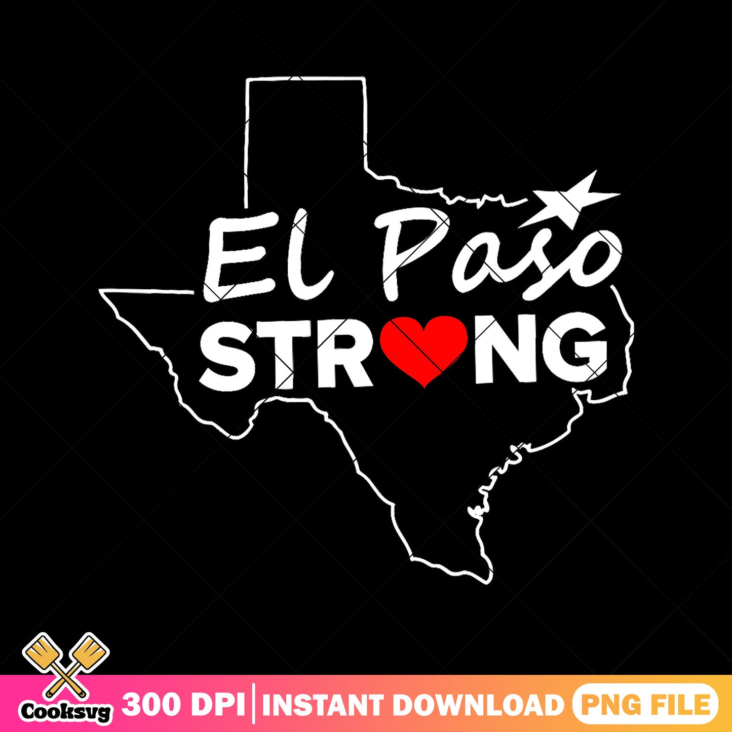 Love el paso strong png, el paso texas png, love el paso png