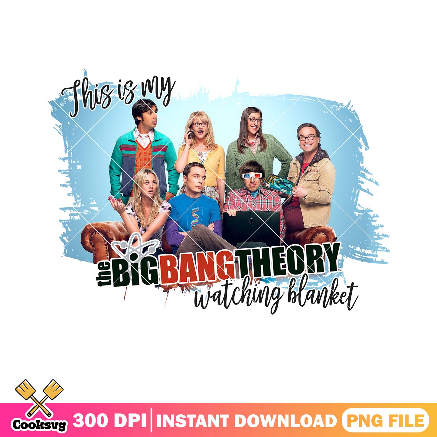 Lovely tv show xmas png, bigbang theory actors png, christmas png