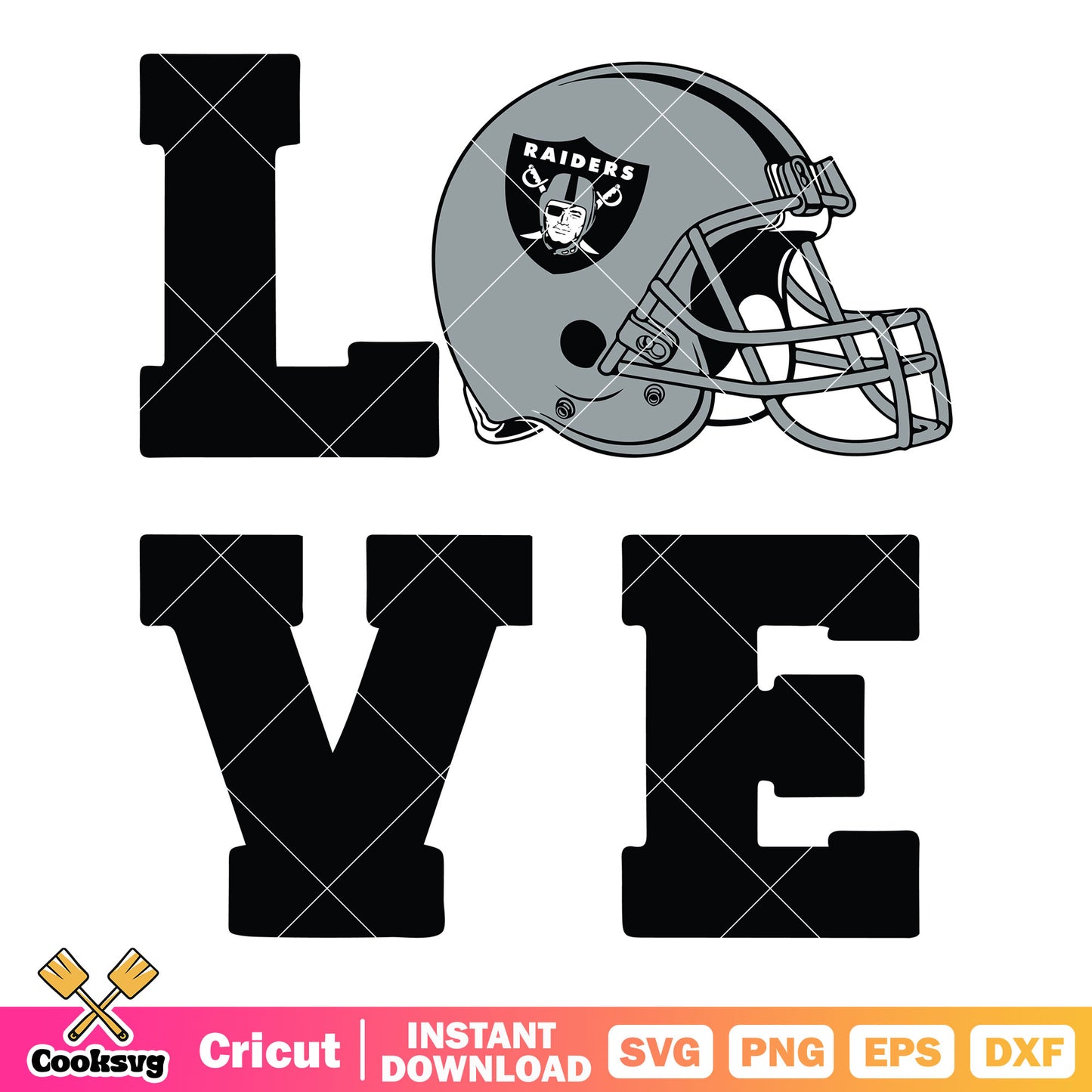 Love my helmets grey svg, las vegas svg, las vegas raiders svg