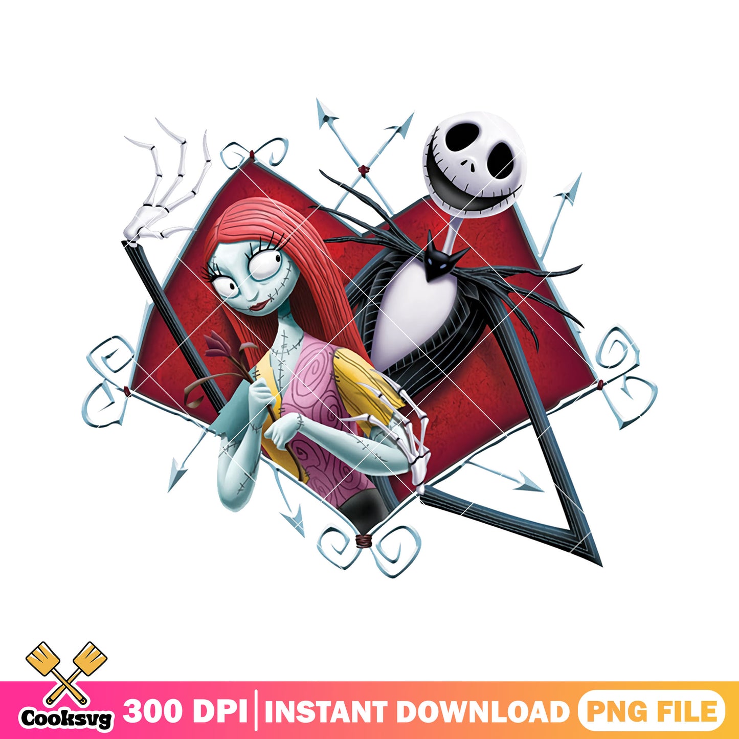 Love sally so much png, spirit halloween png, horror jack png