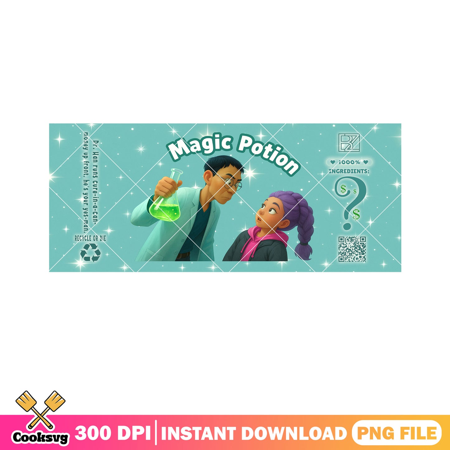 Magic potion dr han rumi png, kpop demon hunters png, huntrix girls png