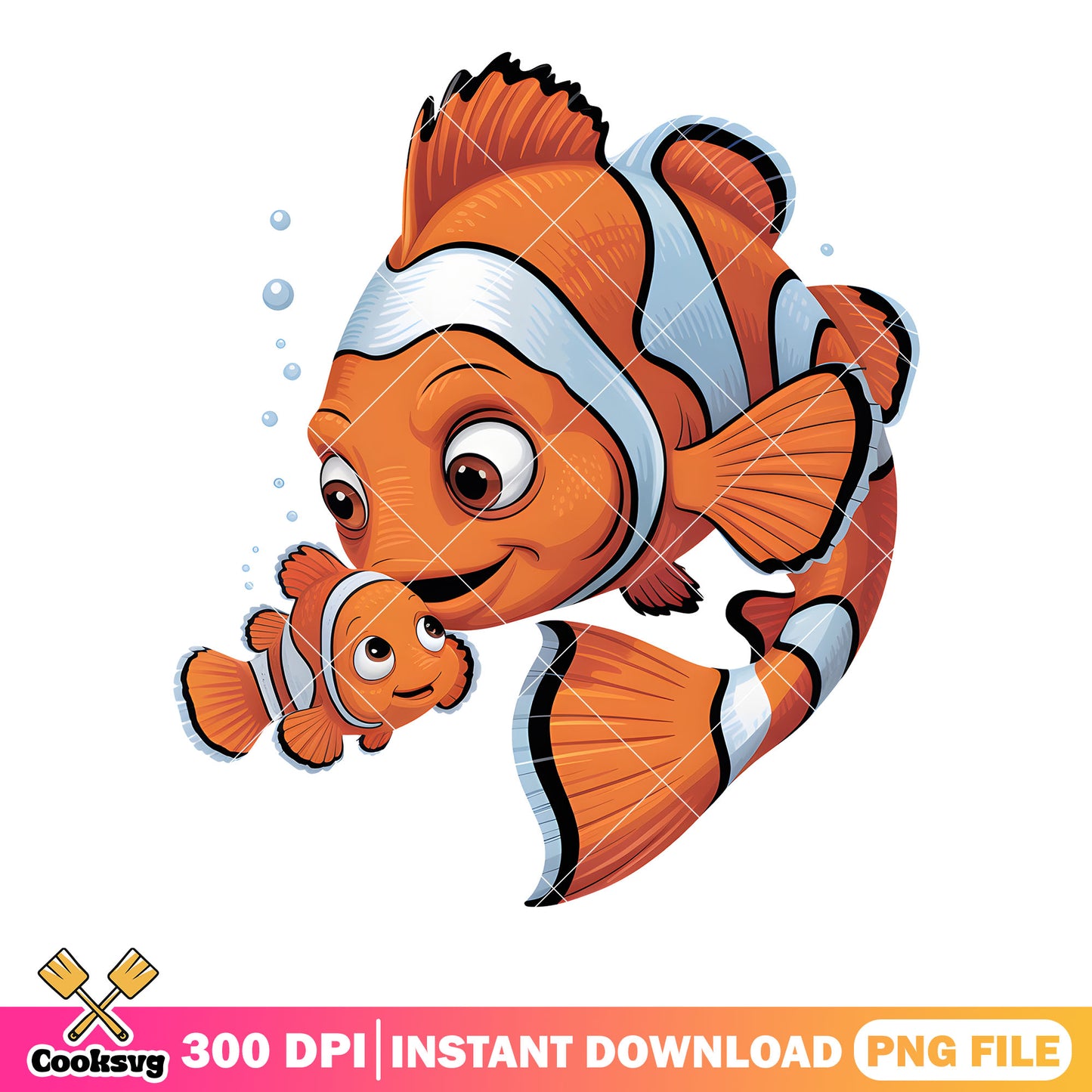 Marlin clownfish and nemopng, clownfish marlin png, disney nemo png