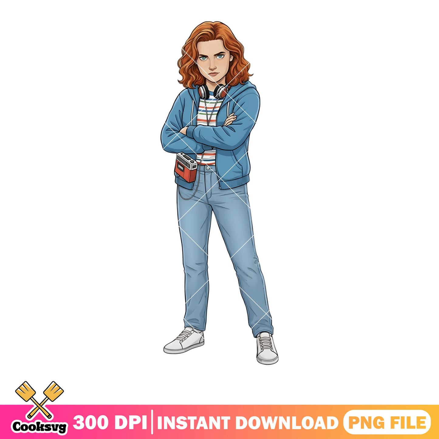 Max mayfield outfits png, mayfield costume png, funko pop png