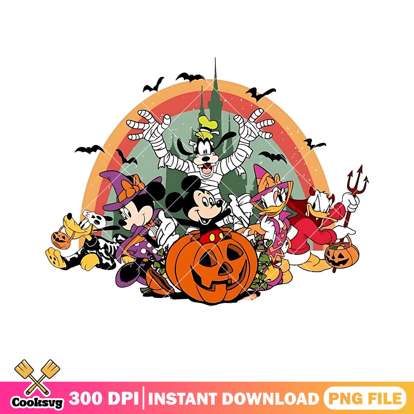 Max skeleton png, wicker pumpkin png, disney character png