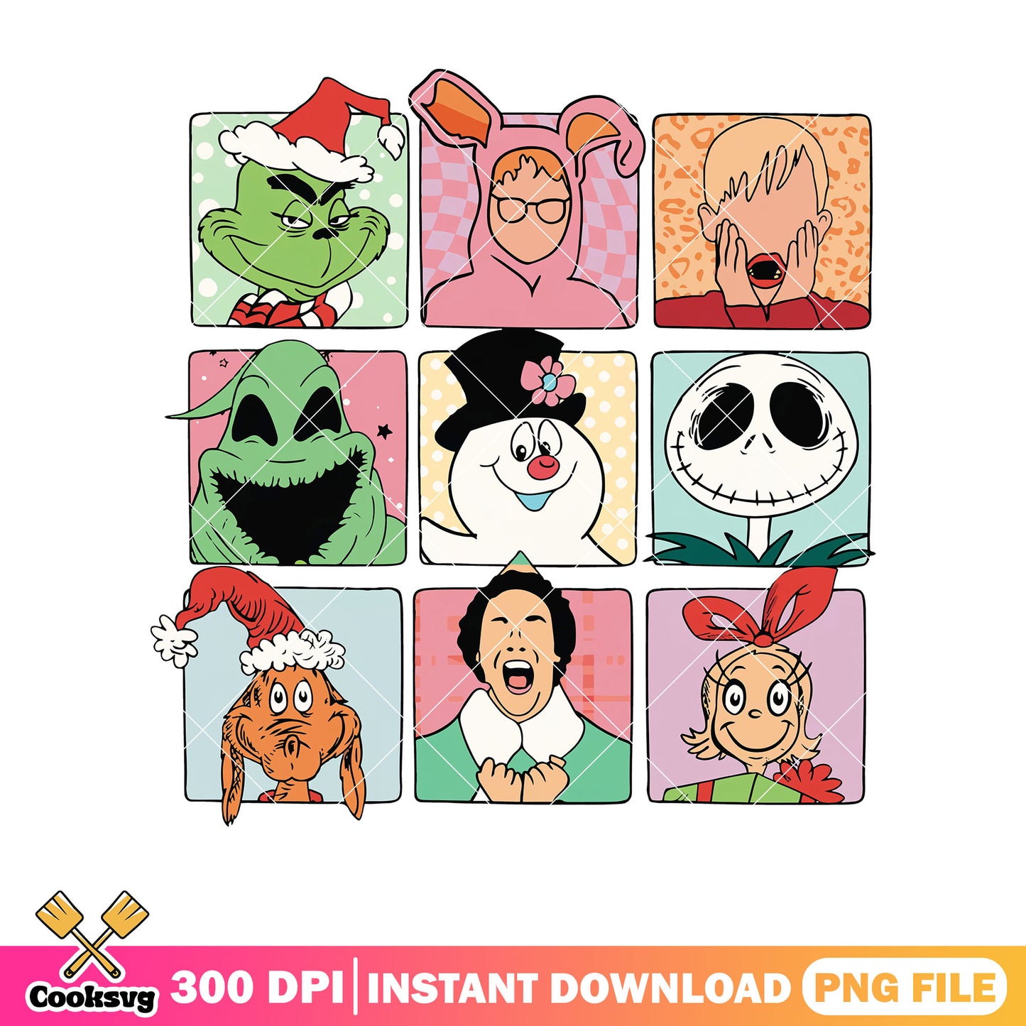 Merry christmas horror movies png