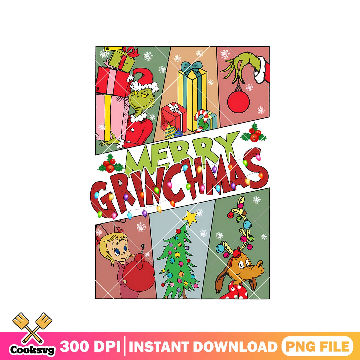 Merry santa grinchmas png, merry grinchmas png, grinchmas png