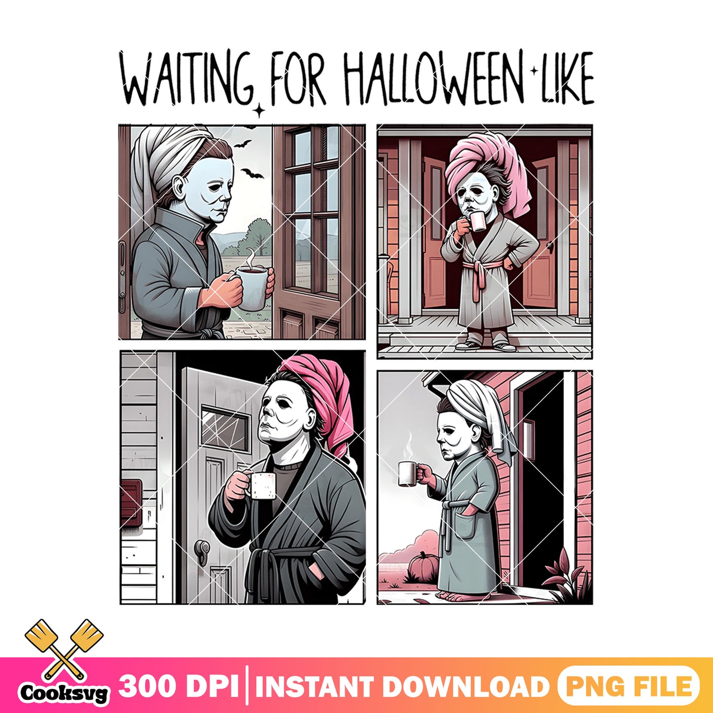 Michael feeling image png, halloween movie png, spirit halloween png