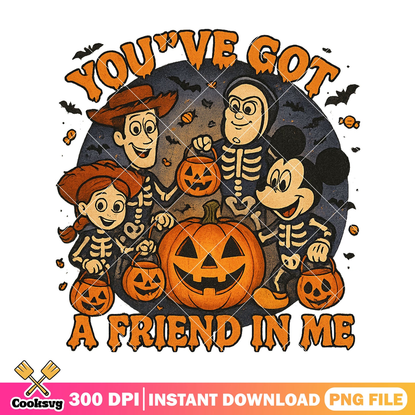 Mickey and toy story png, disney land png, halloween ideas png