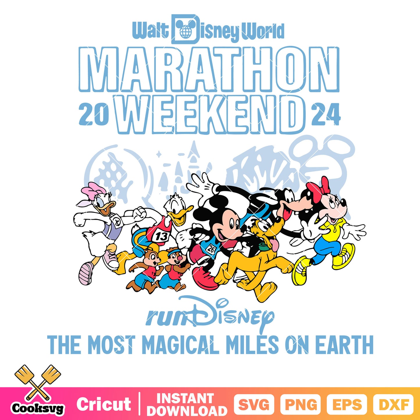 Mickey disney world marathon weekend svg, marathon weekend svg, disney world svg