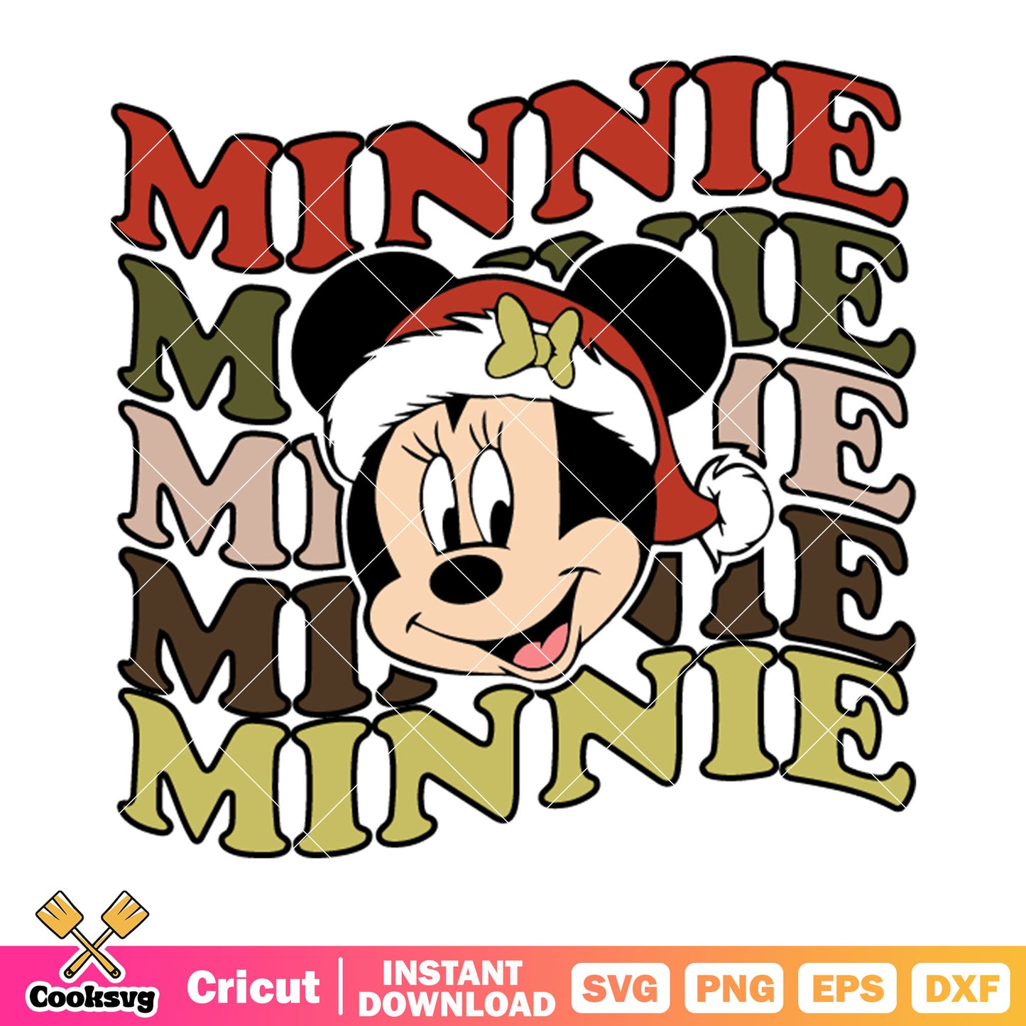Mickey mouse character svg, santa claus hat svg, Minnie mouse svg