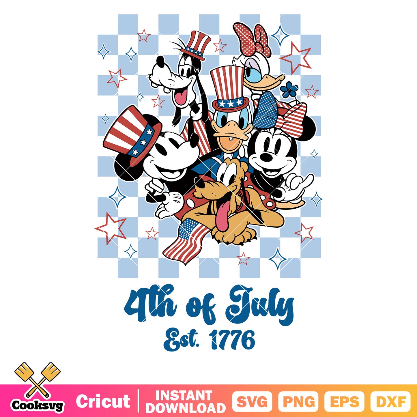 Mickey vintage 4th of july svg, mickey vintage svg, disney 4th of july svg