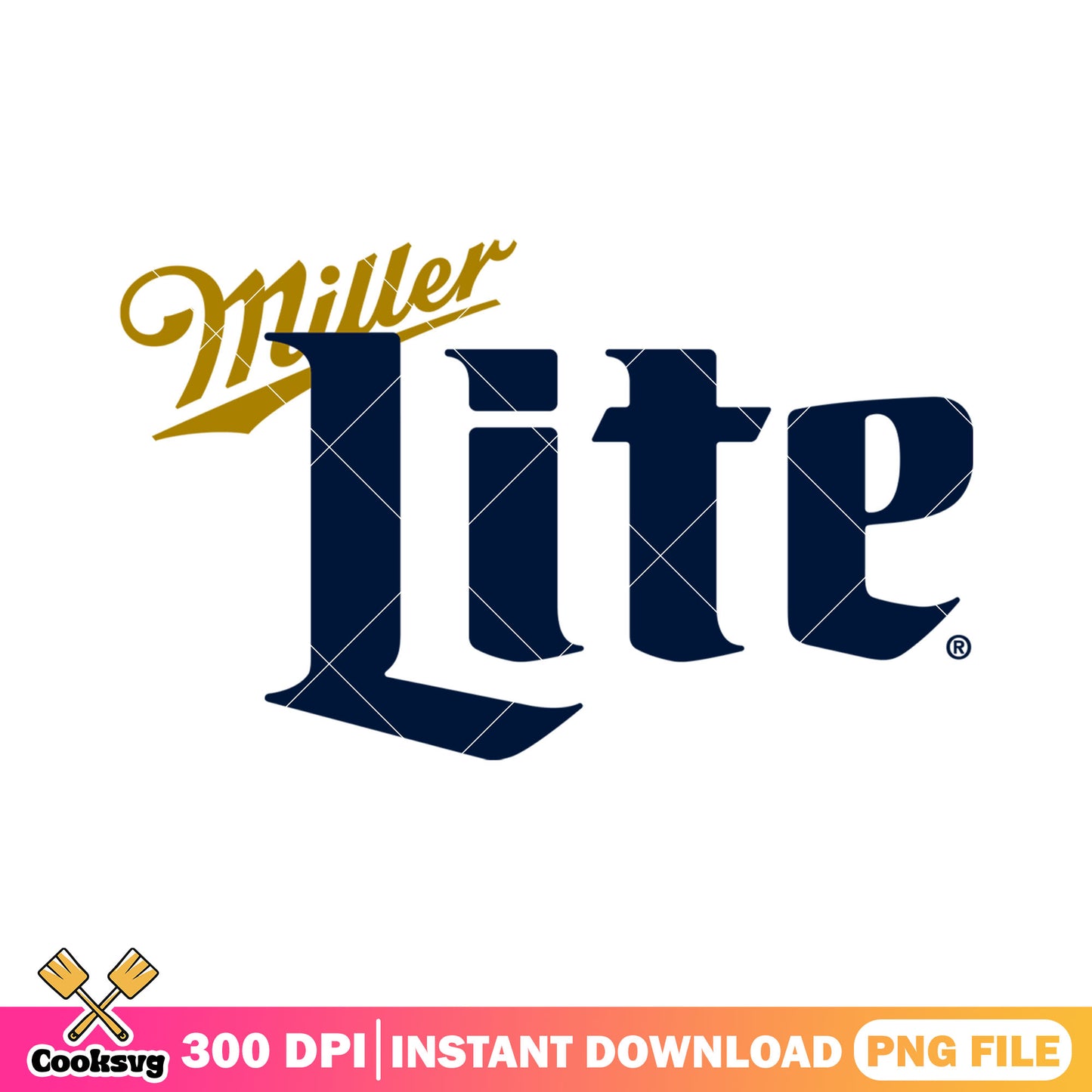 Miller Lite beer logo png, miler lite america png, america beer png