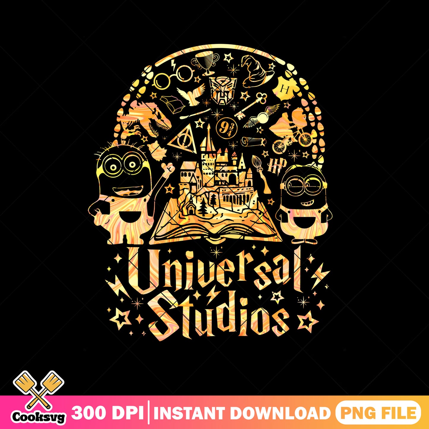 Minion yellow vibes universal studios png, minions movie png