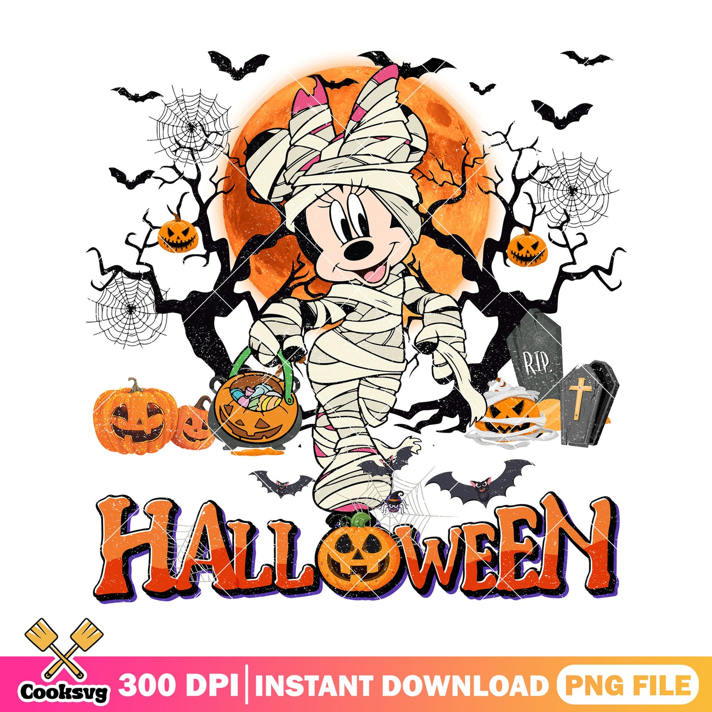 Minnie mummy costume png, mickey halloween png, minnie mickey png