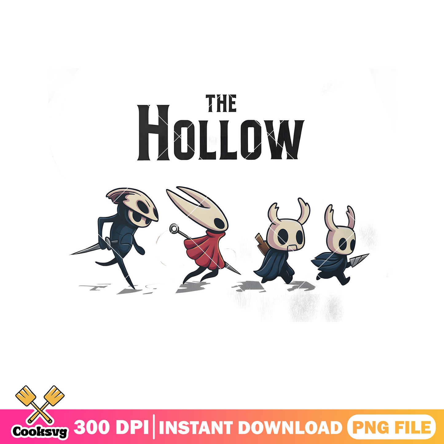 Monster chasing png, hollow knight silksong png, red cloak png