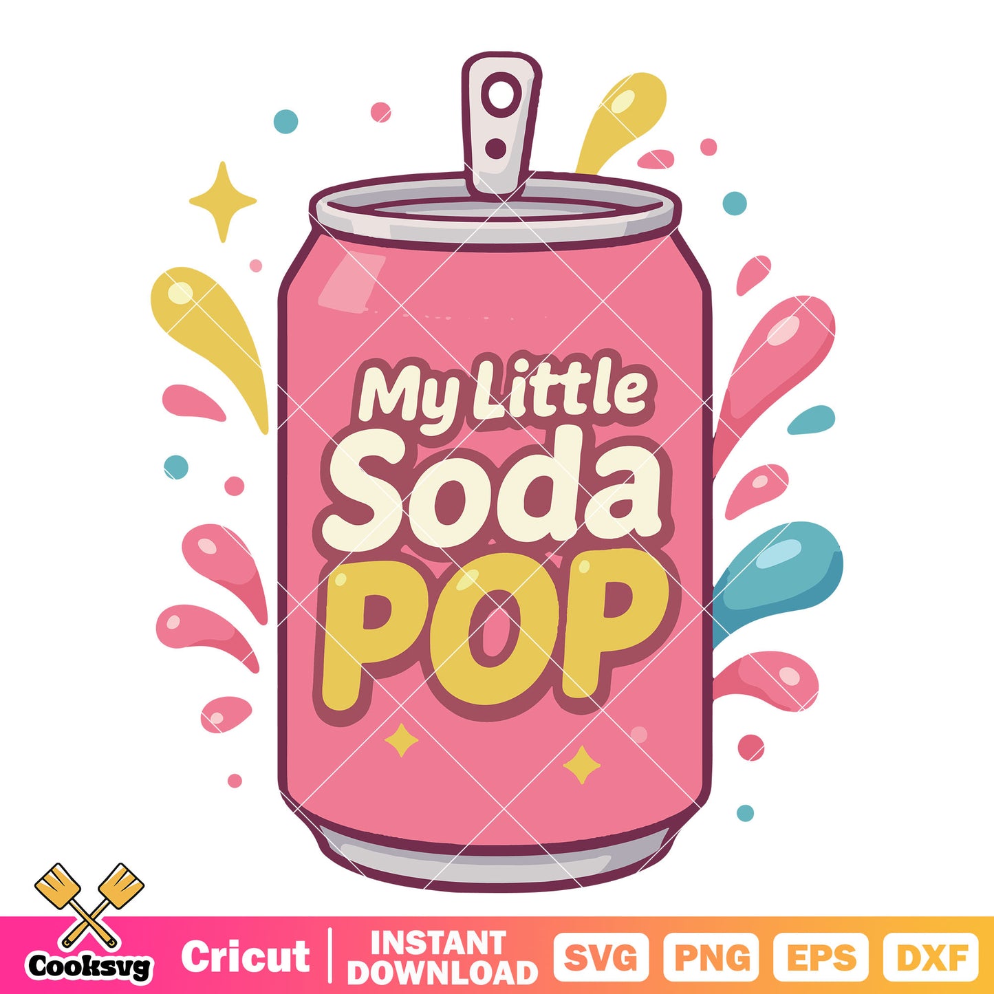 My little soda pop song svg, soda pop svg, saja boys song svg