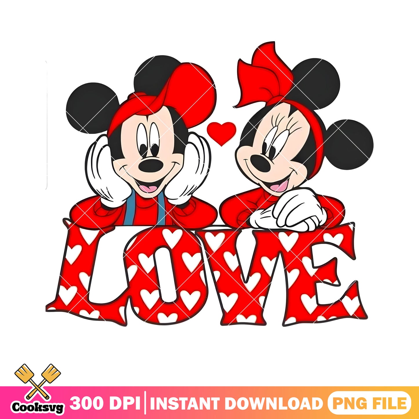 My love disney characters png, minnie mouse png, mickey mouse png