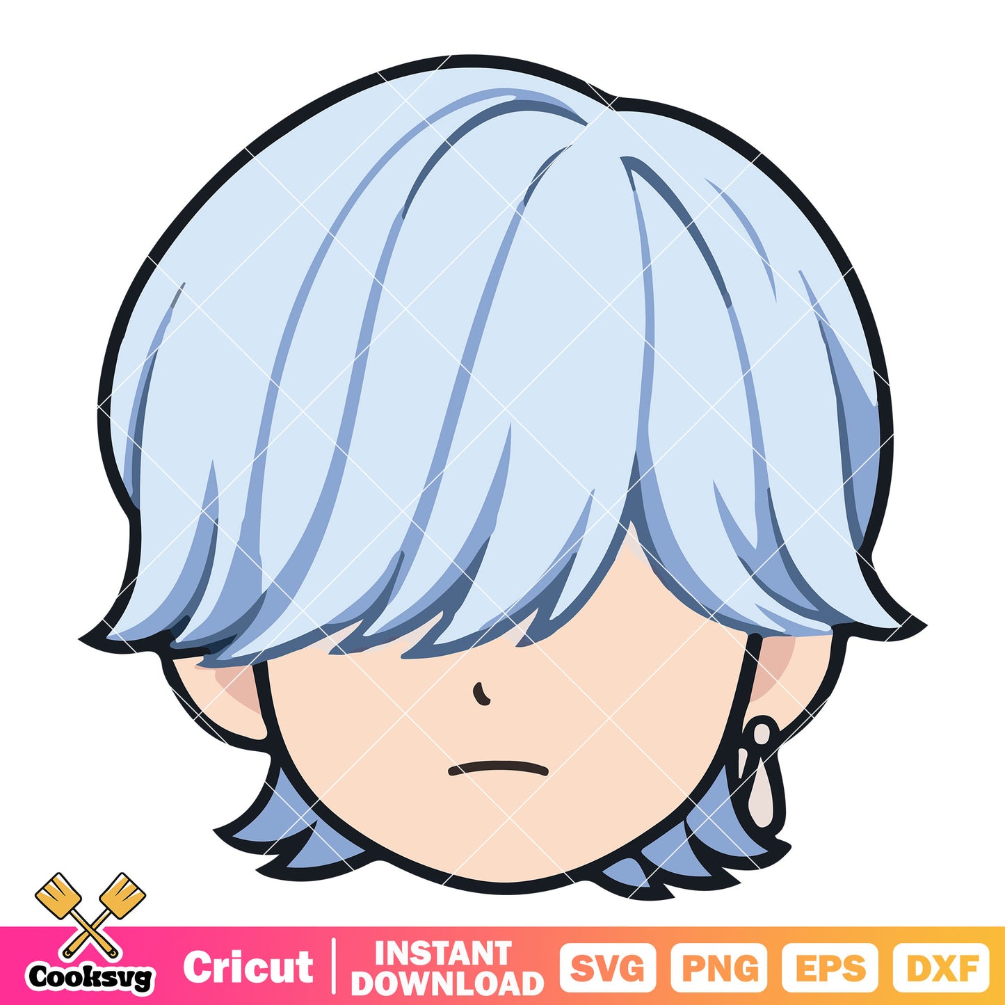 Mystery saja head svg, kpop demon hunters svg, saja boys band svg