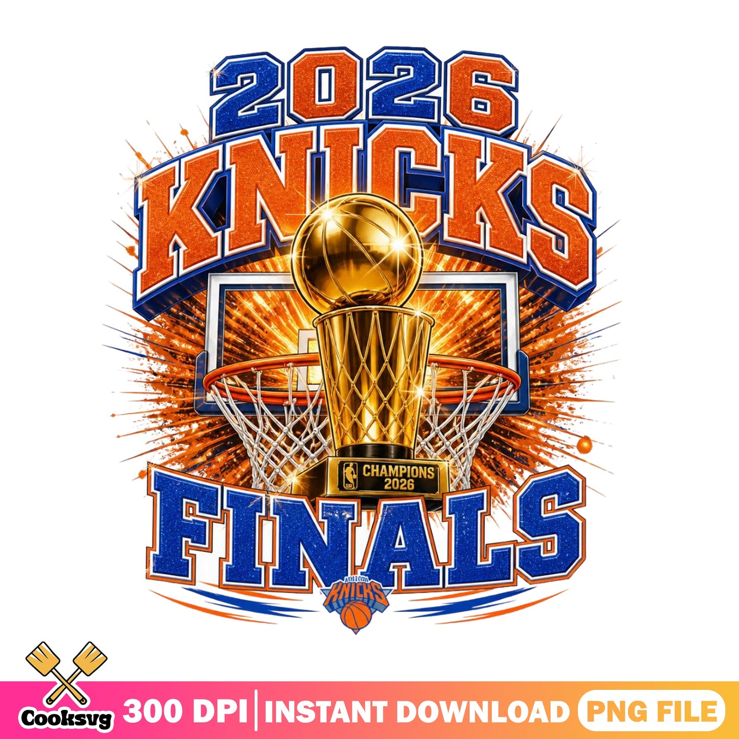 New York Knicks 2026 Finals Champions PNG, NBA PNG, Basketball PNG