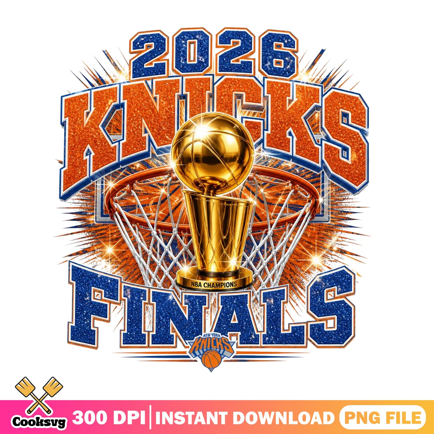 New York Knicks Finals 2026 PNG, NBA Champions PNG, Knicks PNG