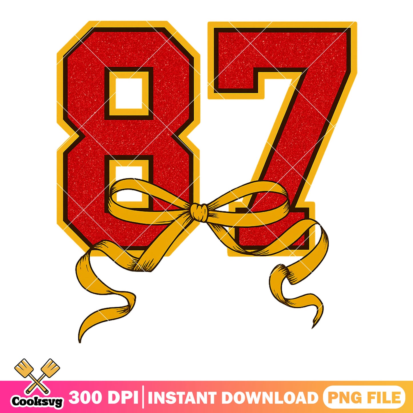 Number 87 bow png, nfl news png, taylor swift travis kelce png