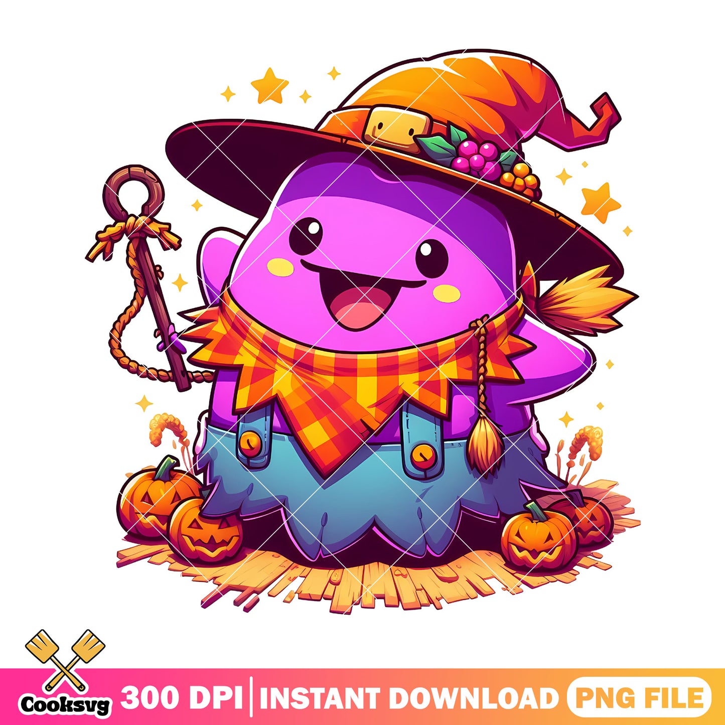 Pink wizard with hat png, pokemon movie png, halloween pokemon png
