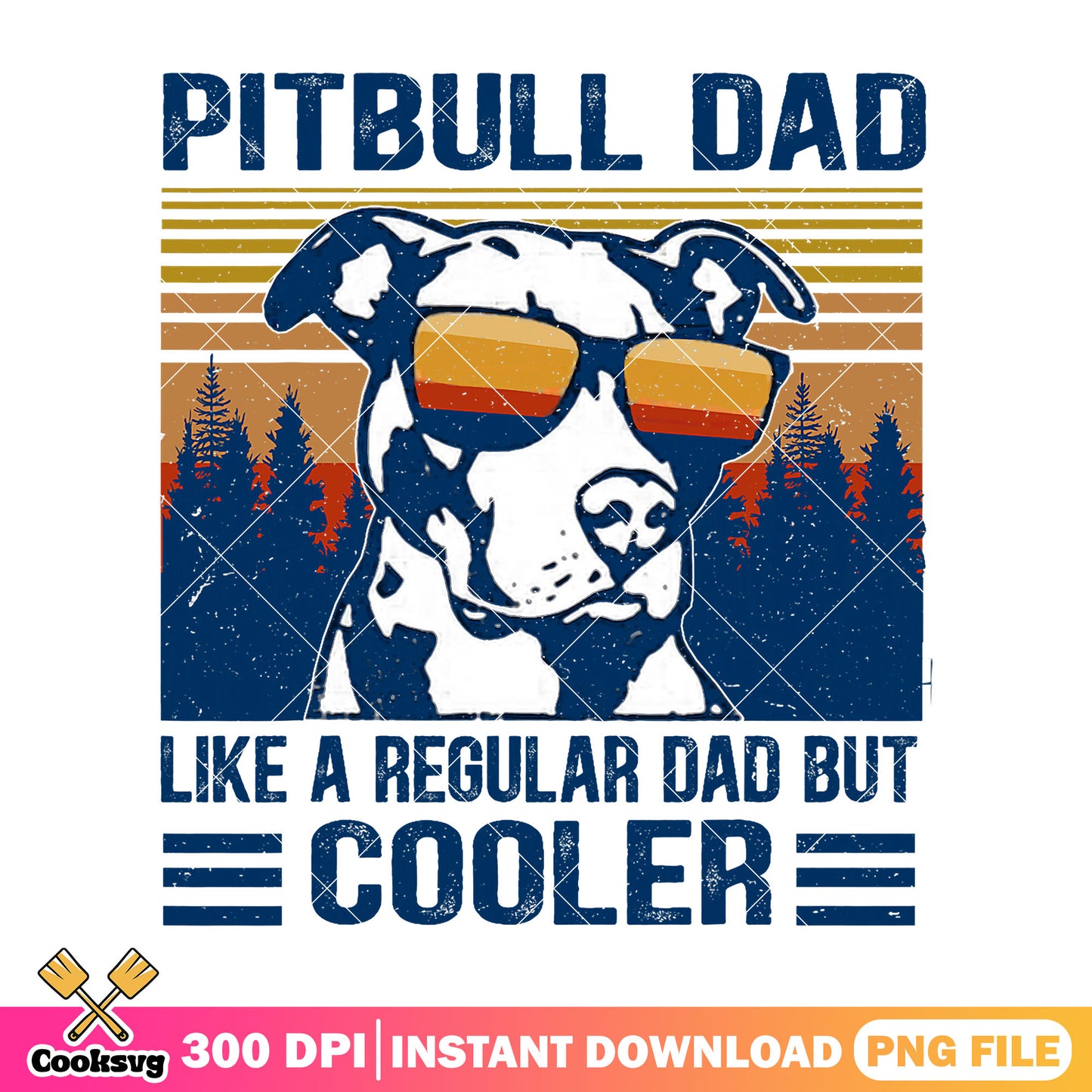 Pitbull dad like a regular dad png, cooler png, funny dog png, dad life png