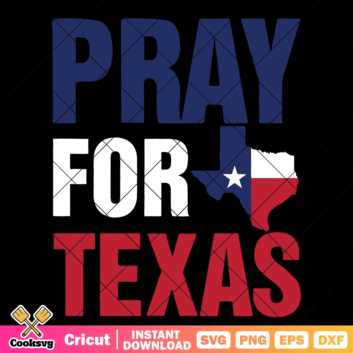 Pray for texas design svg, pray for texas svg, texas hill country svg