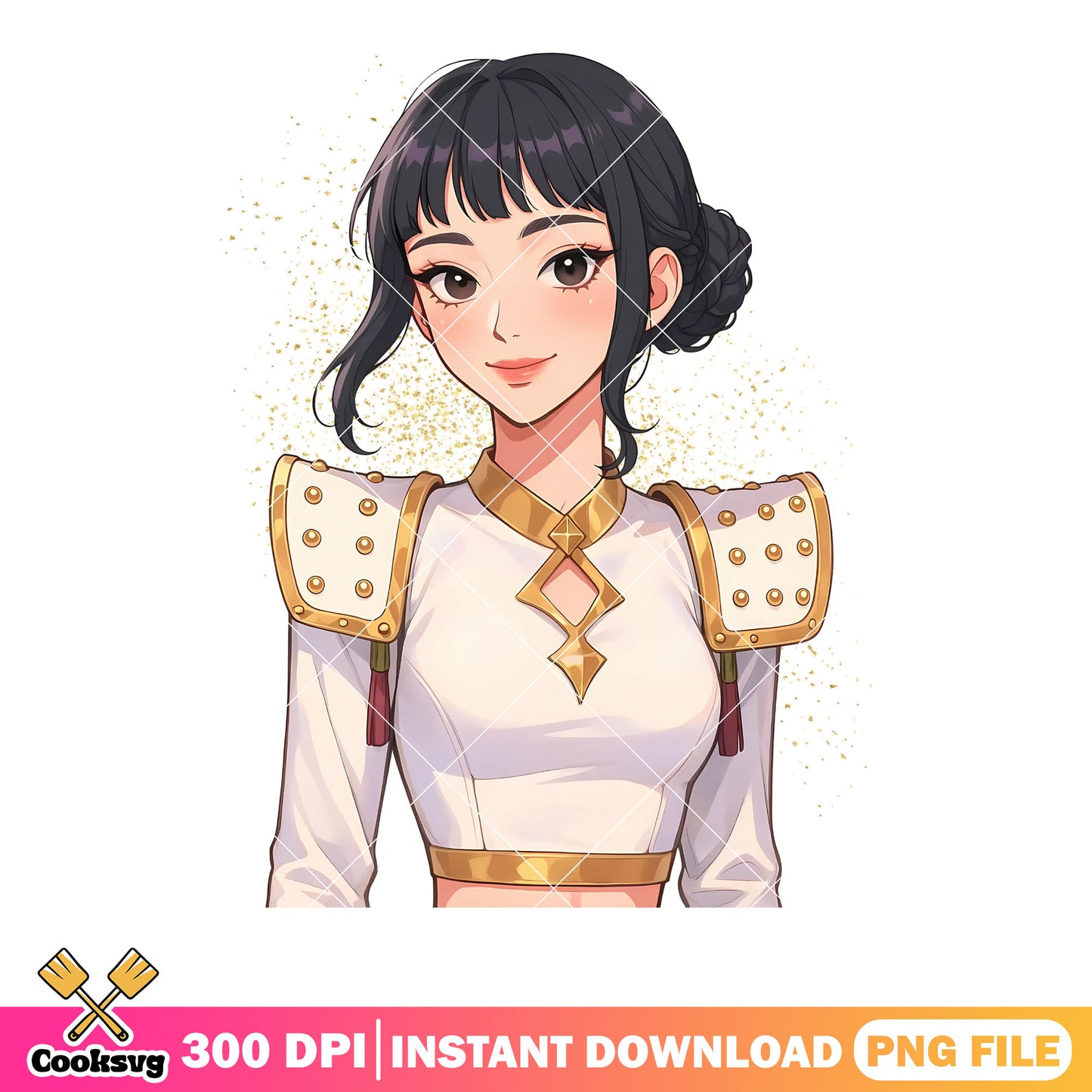 Princess zoey kpop png, zoey huntrix png, huntrix kpop png