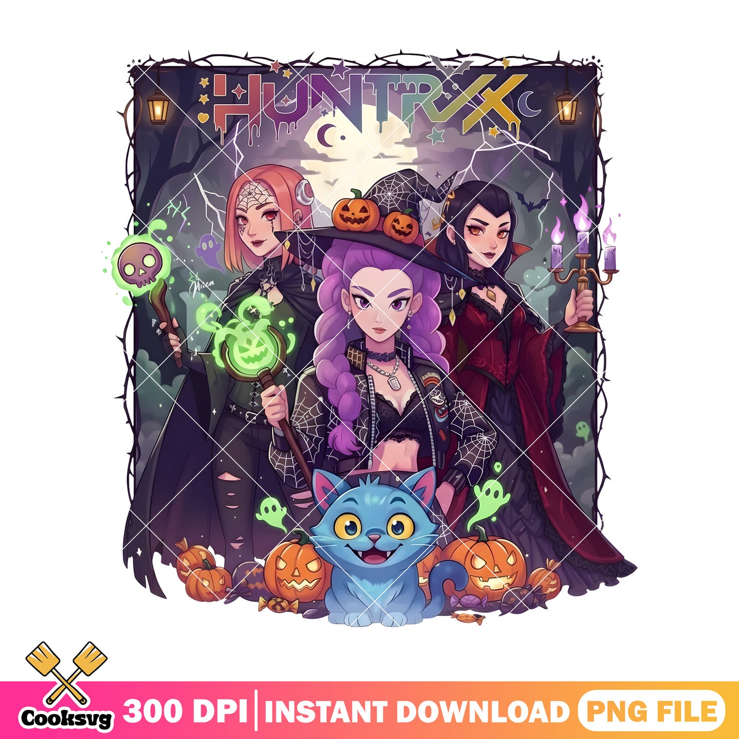 Witches huntrix team png