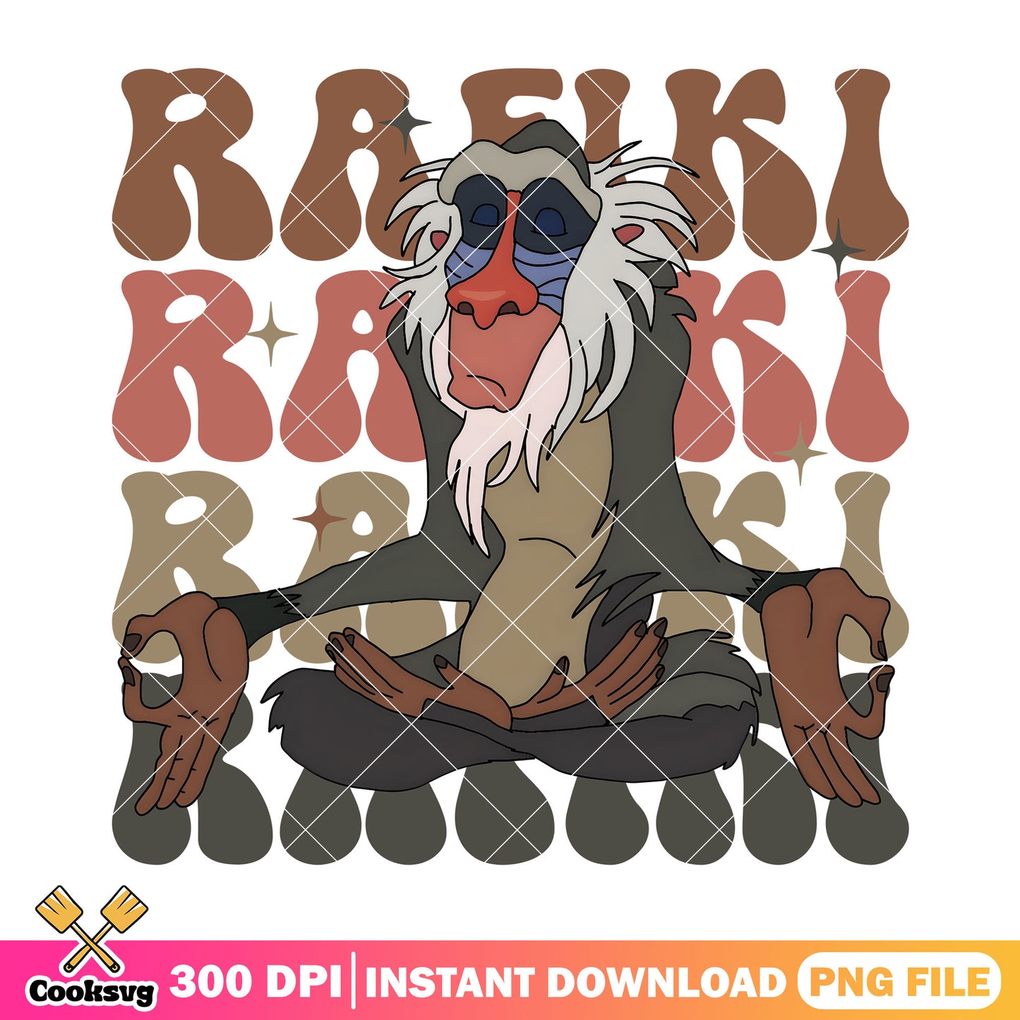 Rafiki monkey lion king png, disney lion king png, rafiki disney png