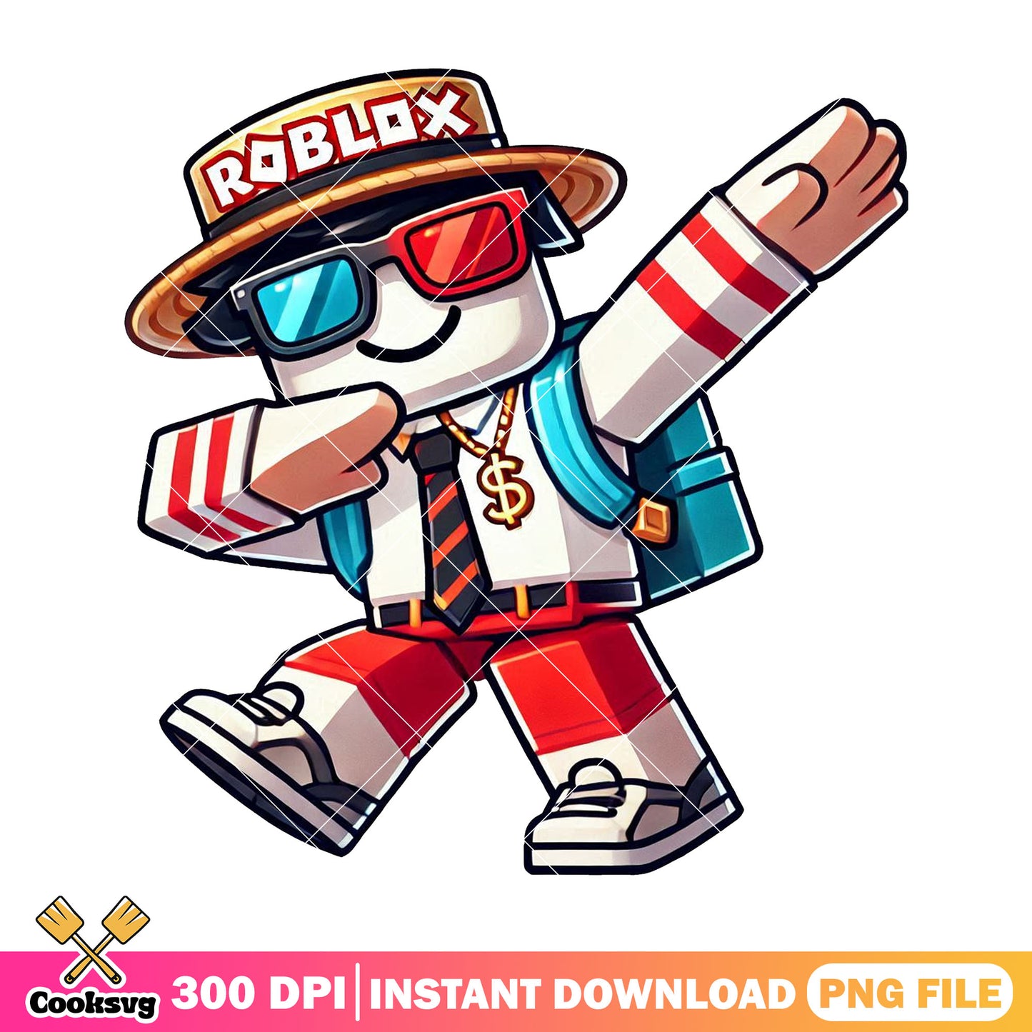 Roblox character design png, back to school image png, roblox art png