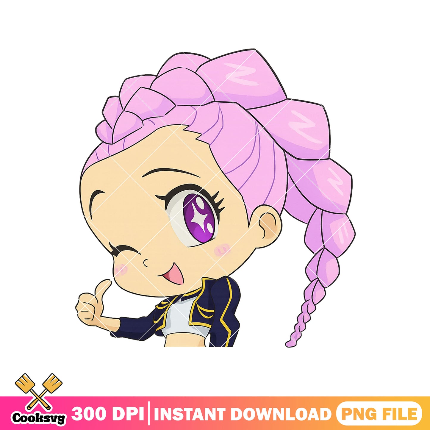 Rumi kpop hunters girl png, rumi huntrix png, kpop huntrix png