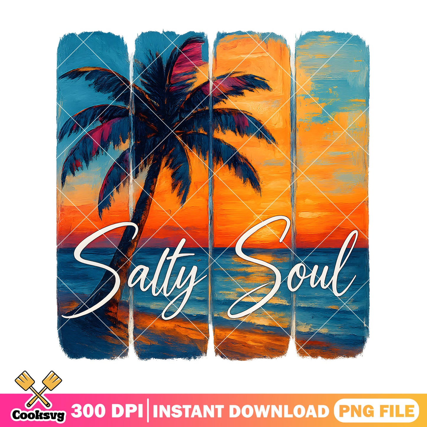 Salty soul beach ocean png, salty soul png, summer beach png