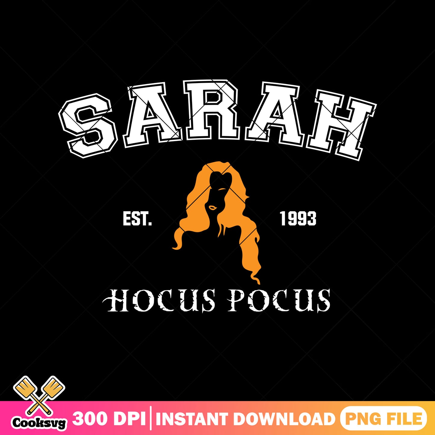 Sarah witch est 1993 png, halloween spirit png, hocus pocus png