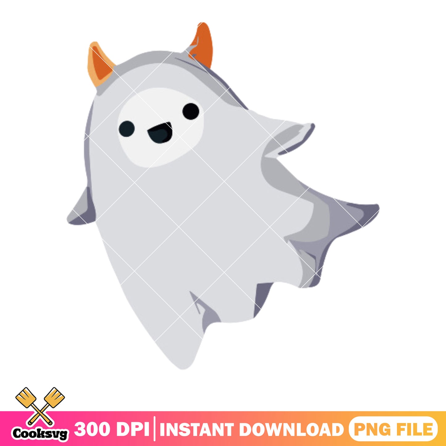 Satan horns png, ghost costume png, halloween scary png