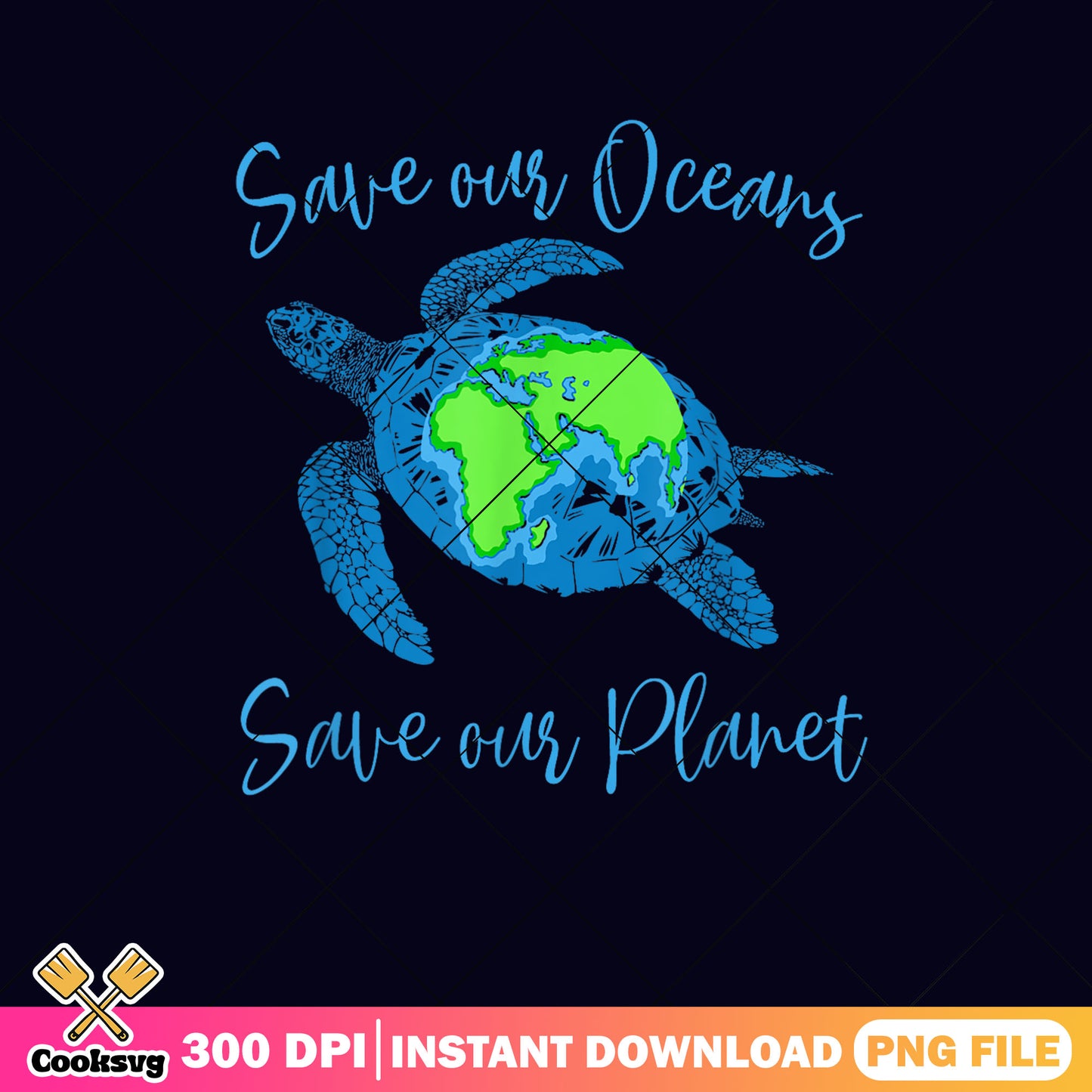 Save our oceans save our planet png, when is earth day png