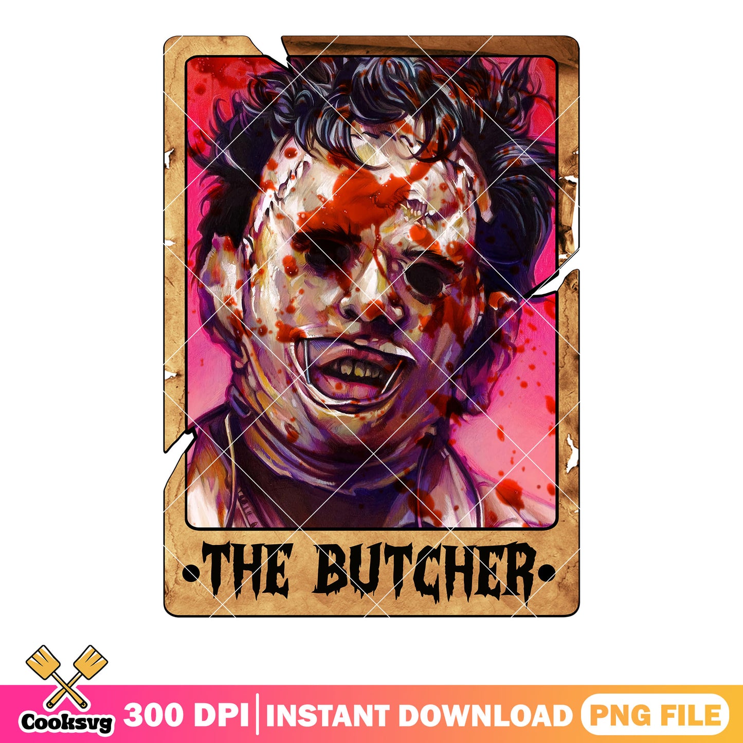 Scary character Leatherface png, The Texas Chainsaw Massacre png