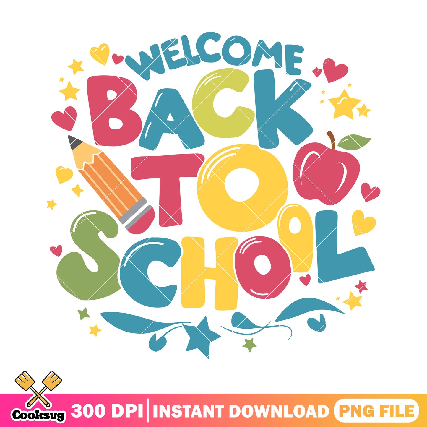 School back file png, go back to school png, school font png