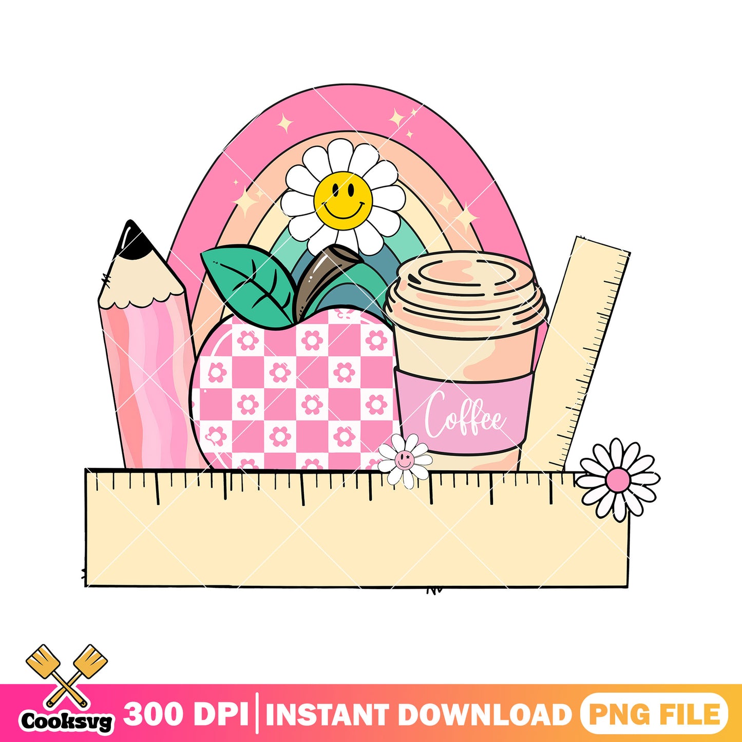 School supplies file png, back to school image png, poster png