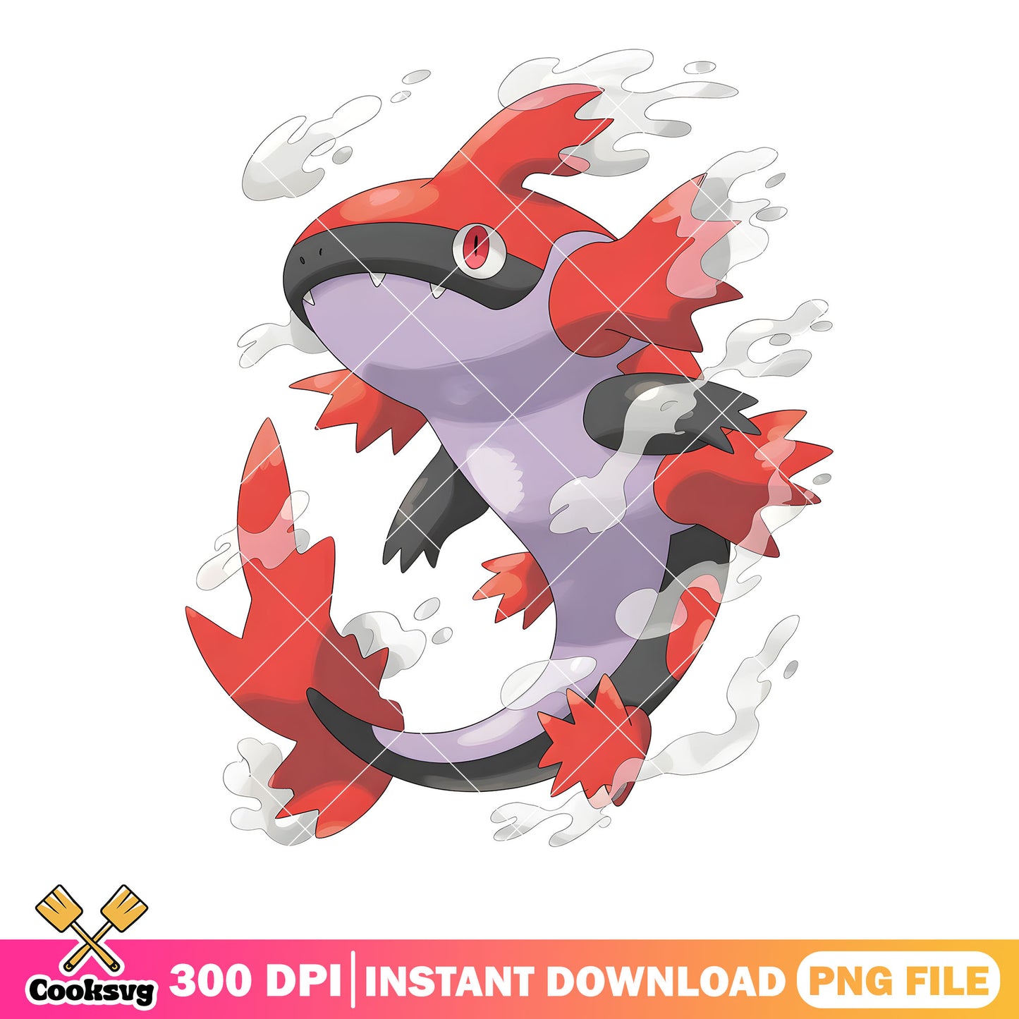 Six feet shark poster png, pokemon gifts png, pokemon card png