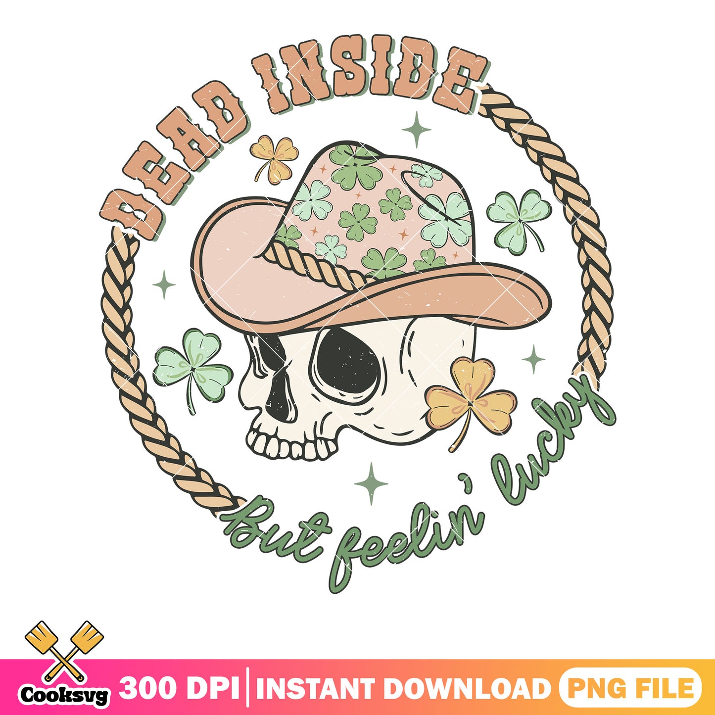 Skull skeleton lucky relax png, st patricks png, howdy patricks png