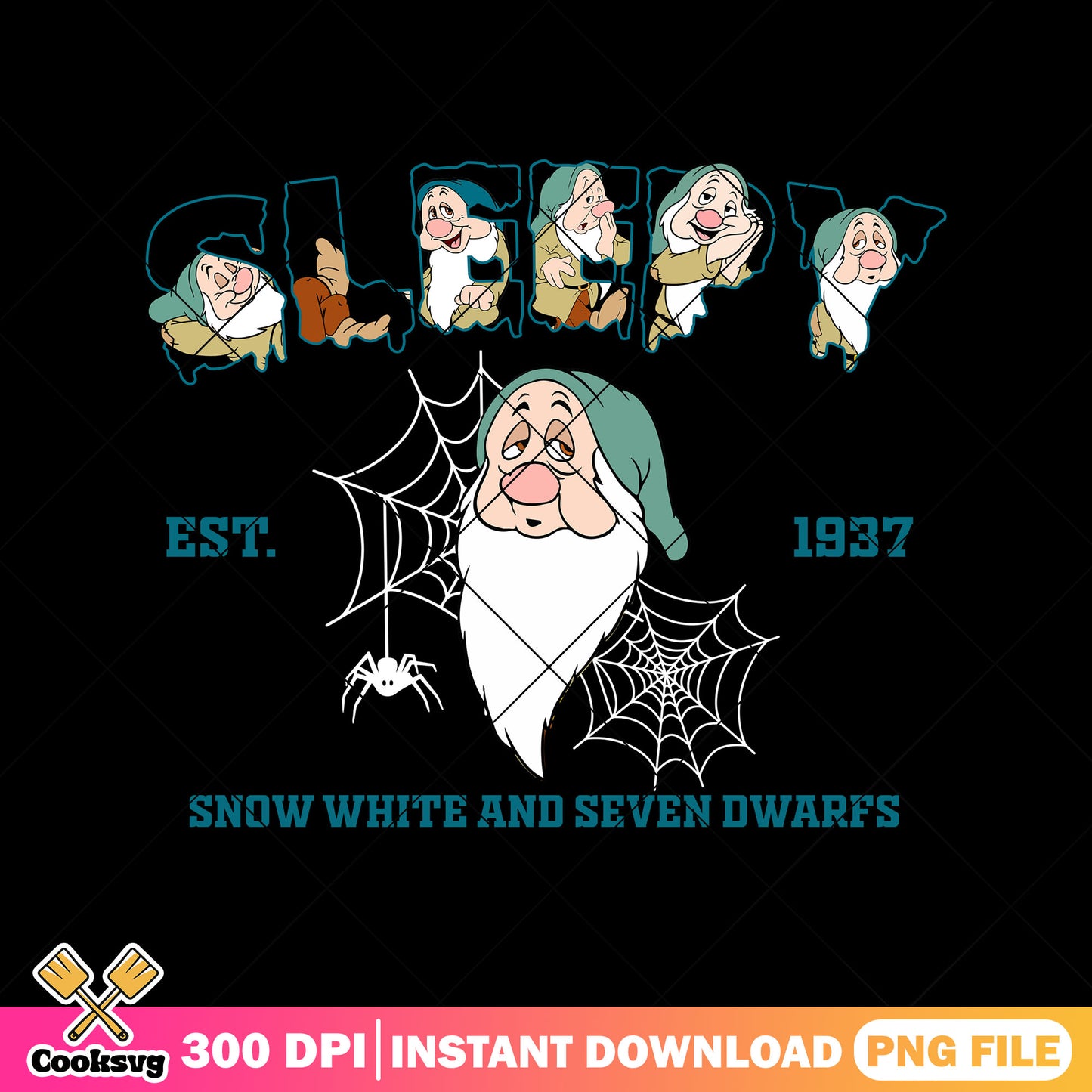 Sleepy est 1937 png, sleepy dwarf png, disney movies png
