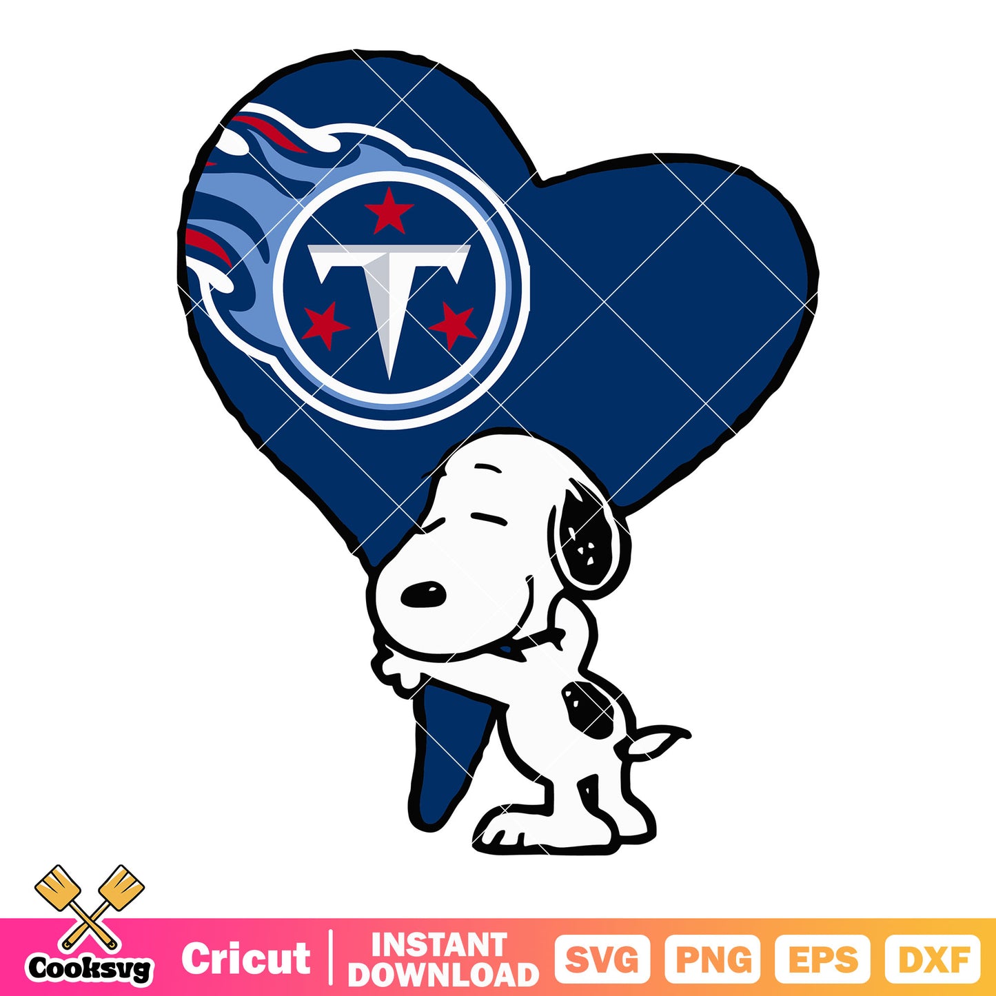 Snoopy nfl titans team svg, tennessee titans svg, titans svg