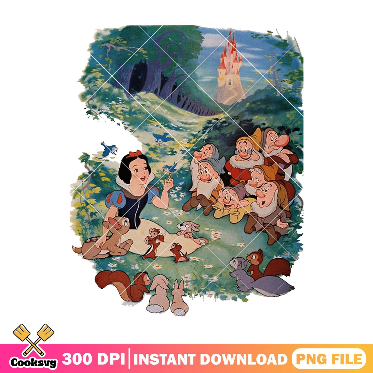 Snow white fairy tale png, snow white png, disney princess png