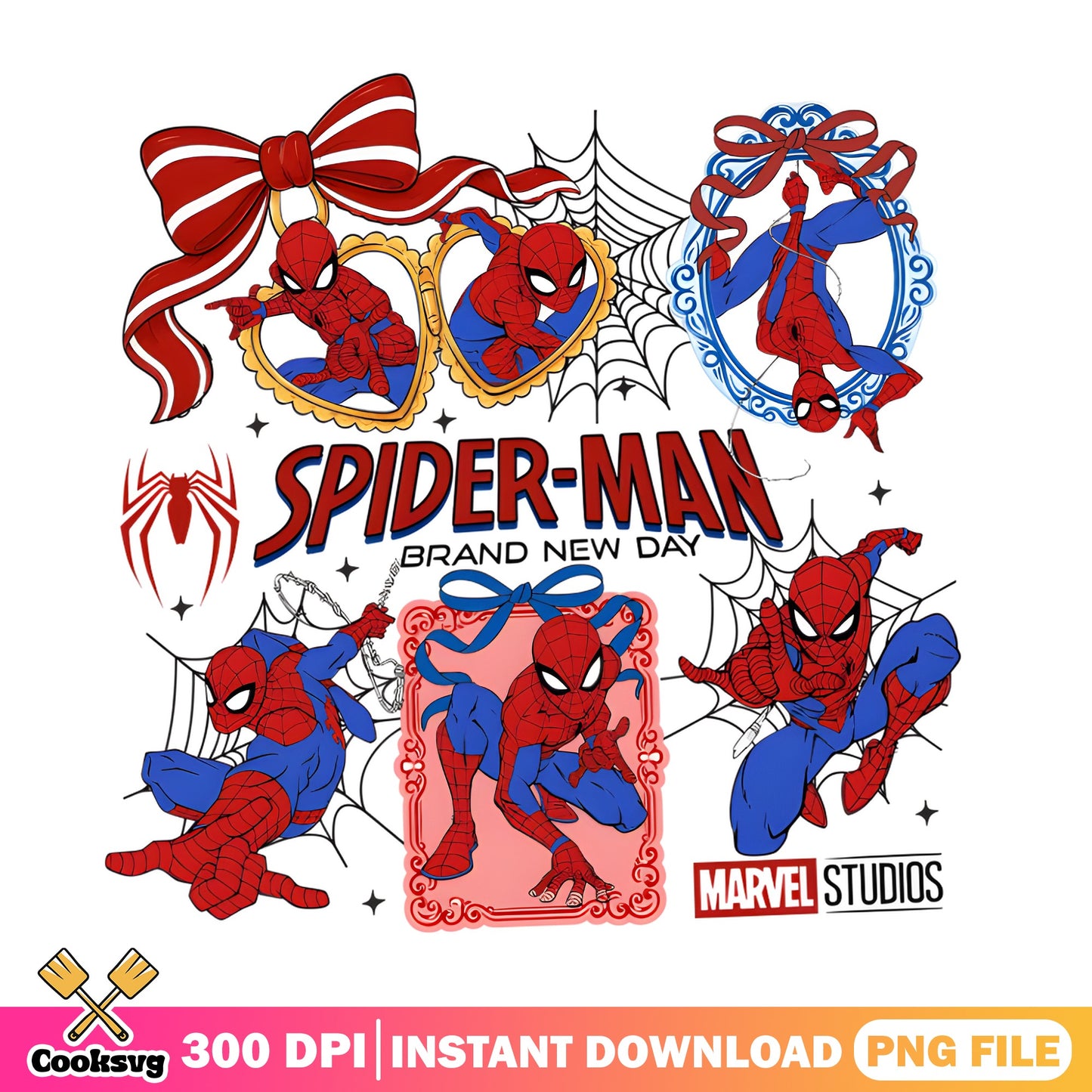 Spider-Man Brand New Day PNG Bundle, Marvel Superhero PNG, Spiderman PNG