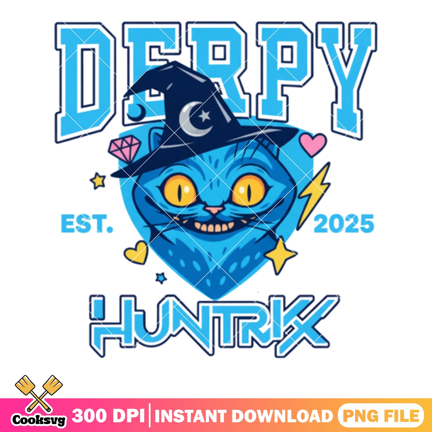 Spooky tiger derpy witch hat png, kpop demon hunters png, netflix png
