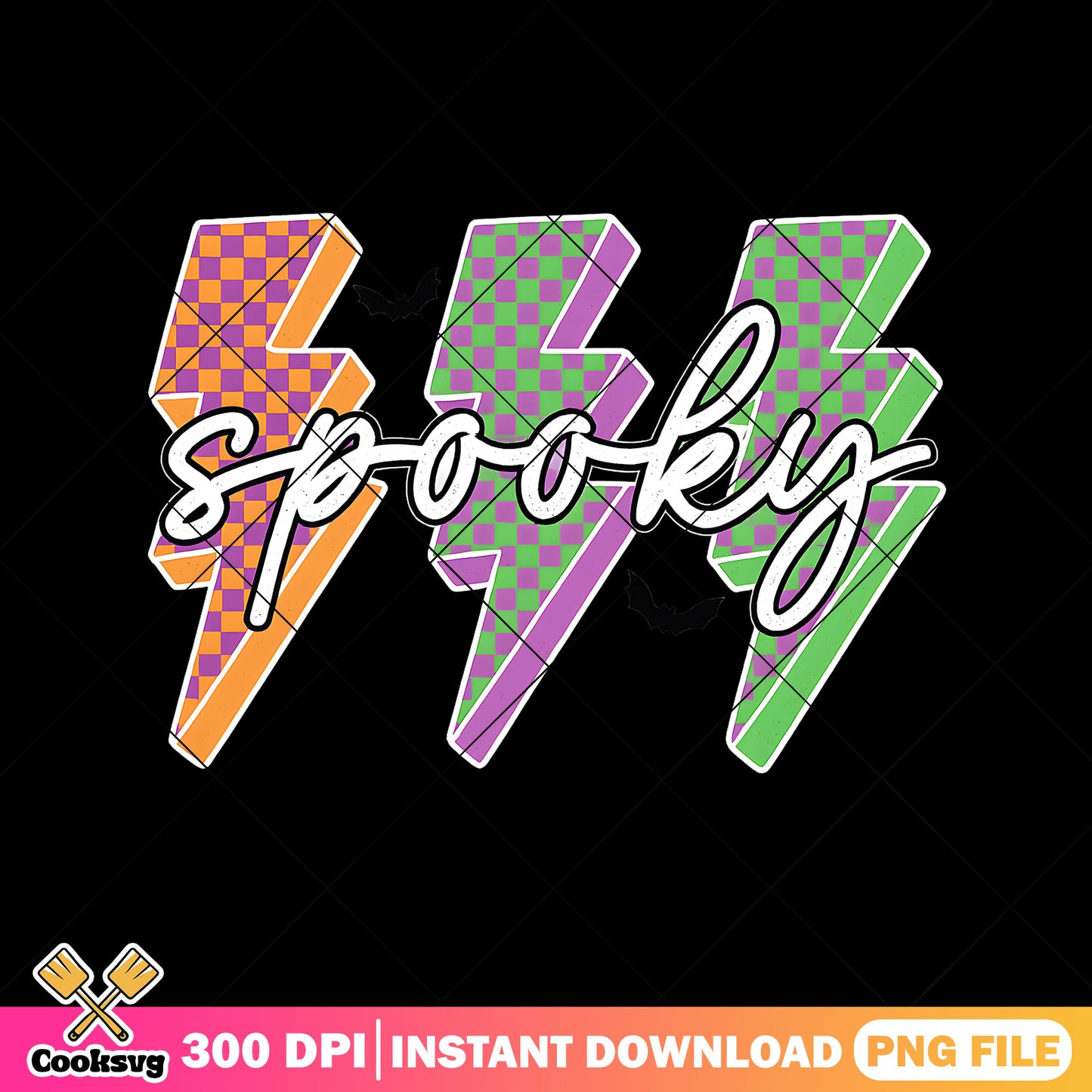 Spooky vibes design png, spooky halloween png, spooky season png