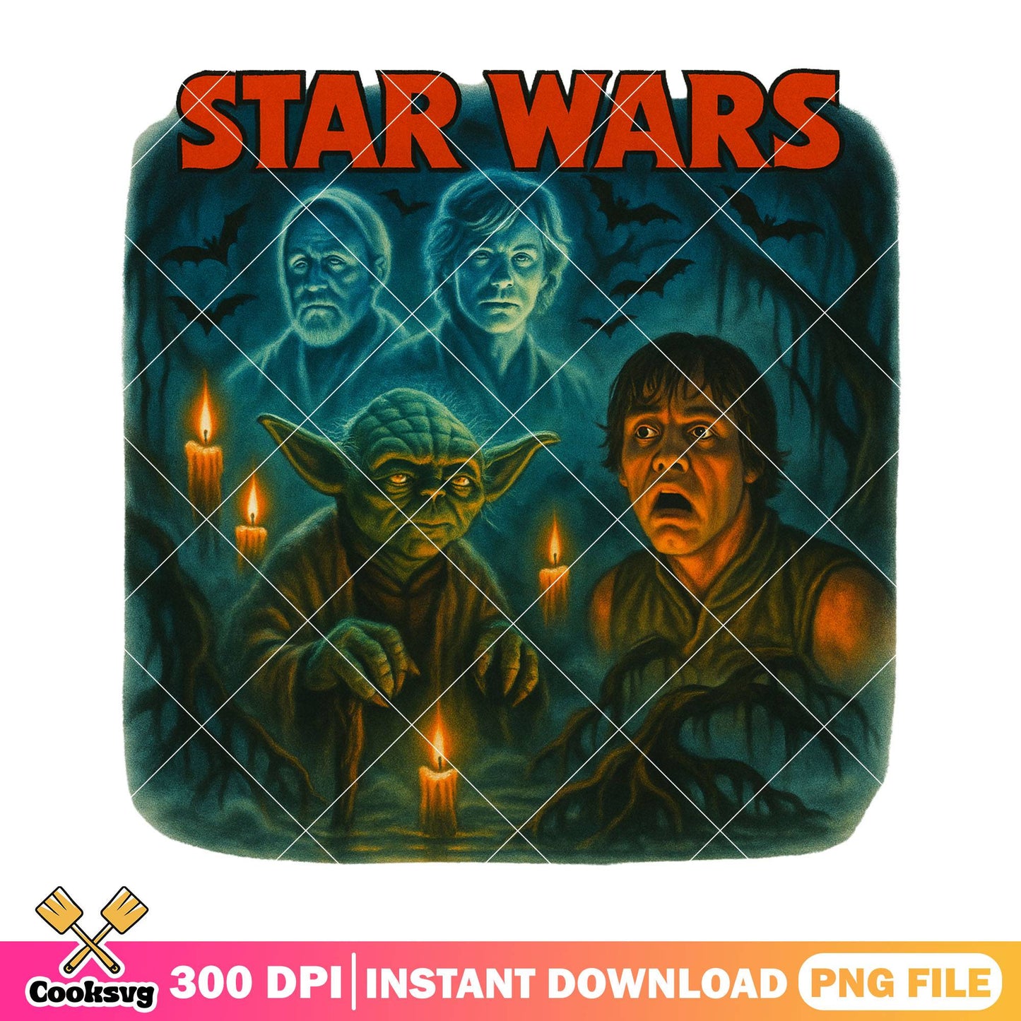 Star wars horror design png, star wars png, halloween costumes png